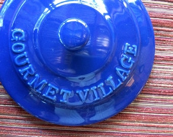 Gourmet Village,Brie Cheese,Gourmet Cheese,Brie Baker,Blue Serving,Blue Kitchen,Cheese Baker,Cheese Server,Gourmet Kitchen,Baking Dish,Brie