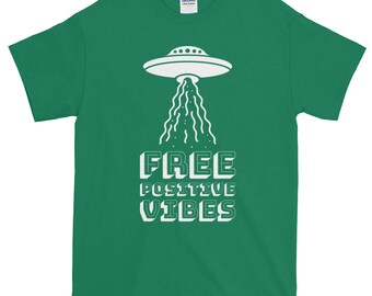 Short-Sleeve Free Positive Vibes T-Shirt
