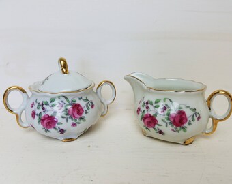 Royal Sealy Cream & Sugar Set made in Japan