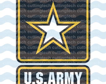 US Army Logo Svg- United States Army svg - INSTANT DOWNLOAD - 1-Dxf, Eps, Jpg, Png, Svg - Cricut - Silhouette