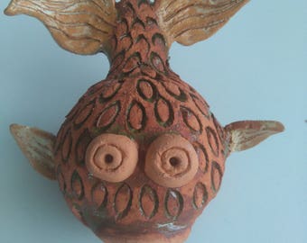Ceramic Fish Figurine-handmade