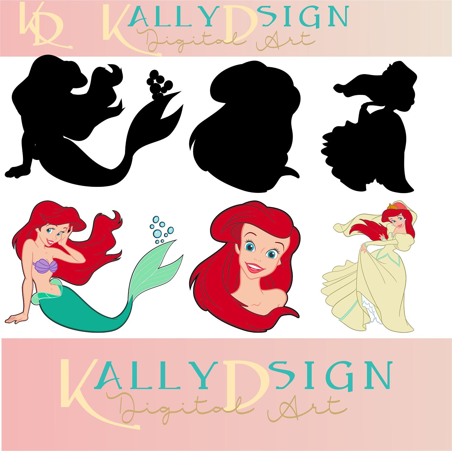 Free Free 111 Disney Little Mermaid Svg SVG PNG EPS DXF File