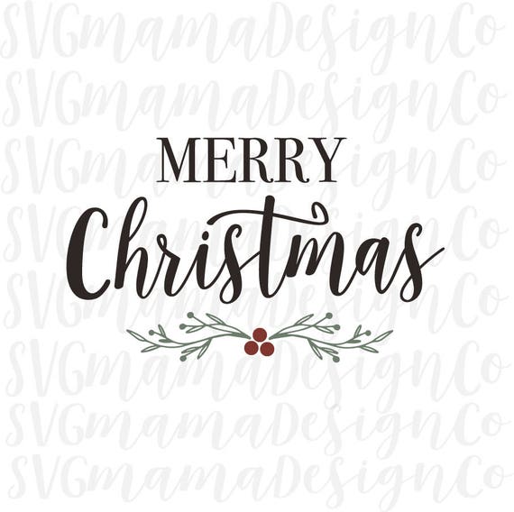 Download Merry Christmas SVG Rustic Sign Decor Vinyl Cut File for