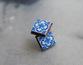 azulejo earrings portugal tile jewelry azulejos earrings bracelets stud by azulejo earrings portugal tile jewelry azulejos earrings bracelets stud by
