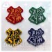 Wizard School Coat of Arms Shield Crest Feltie Digital Design File - 1.75"