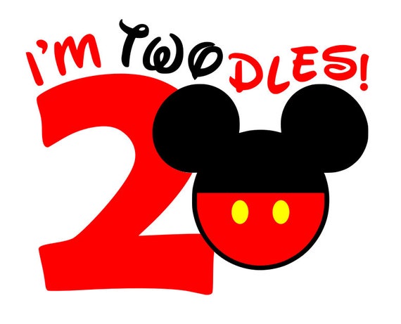 Download Twodles svg im twodles svg im two svg disney svg mickey