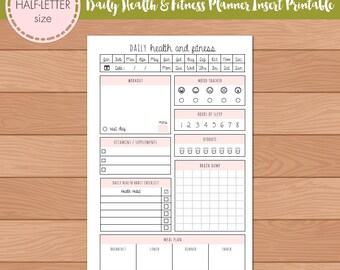 health and fitness planner