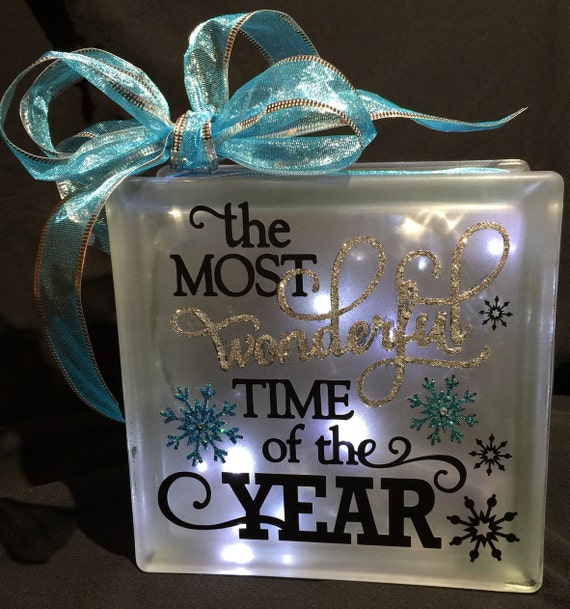 Glass Block Lighted Decorative Craft Ideas Glass Block Lighted Decorative Craft Ideas