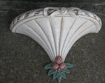 wall shelf Burwood demilune 1991 feminine cottage shabby