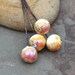 Daydream - Handmade Lampwork Glass HeadPins, Head Pin - Elasia MTO - Choose Shape & Finish!