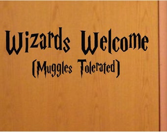 Welcome muggles | Etsy