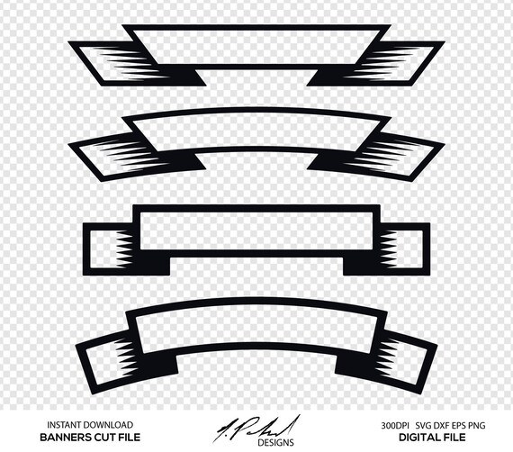 Download Banners Digital Cut Files Digital Files Banner SVG