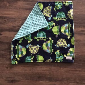 turtle plush blanket