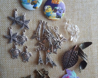Resin supplies, cameo settings