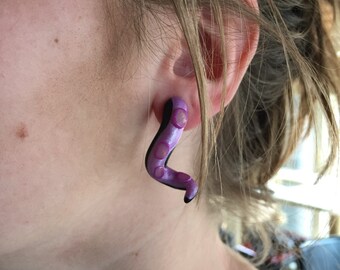 Ursula Tentacle Earrings