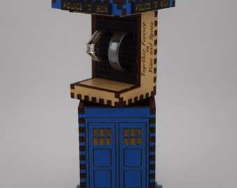 Tardis Ceremony Ring Box