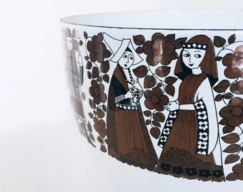 Mid-Century Arabia of Finland Kaj Franck Enamel Bowl - Ritari