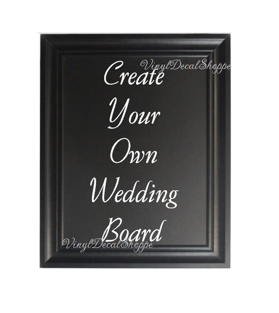 FRAMED CHALKBOARD Wedding Sign Personalized Chalkboard Sign