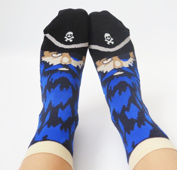 Unique Cotton Socks for Pirate Party Socks for pirate