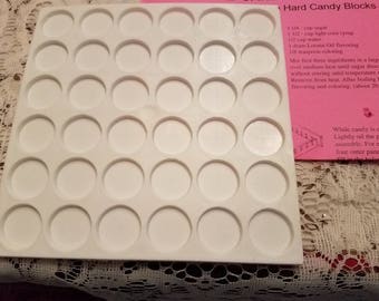 Plastic Food Grade Hard Candy Lozenge Mold