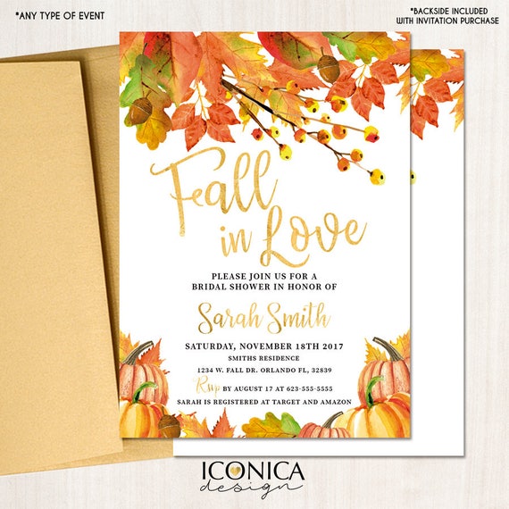 Autum Free Invitations 6