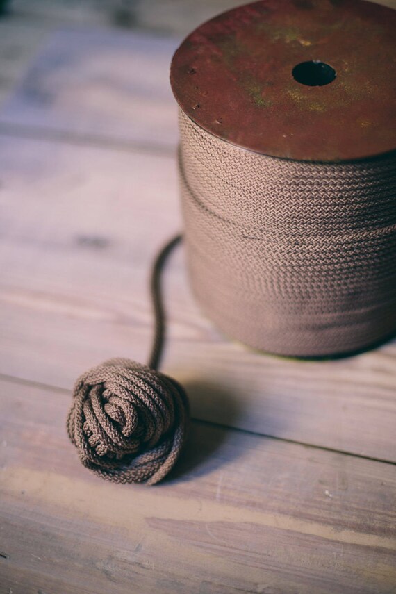Coconut polyester rope- craft projects- knitting supplies- macrame cord- crochet rope- DIY projects- DIY supplies- rope cord, 200 meters #37