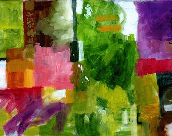 Good Company, Abstract, Original Acrylic Painting on Canvas