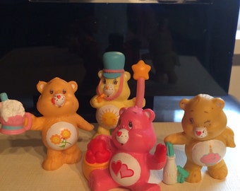 care bear figurine set