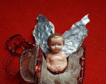 Vintage Christmas Fairy Angel Tree Topper