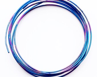 Blueberry Fields Niobium Wire - Hypoallergenic - 100% Guarantee