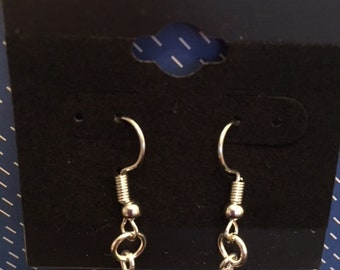 Jade dangle earrings