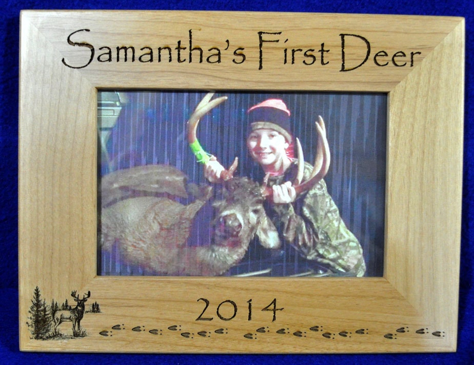 First Deer Frame Hunting Custom Zoom