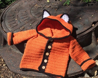 Baby fox hoodie