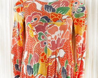 Vintage Groovy Maxi Dress