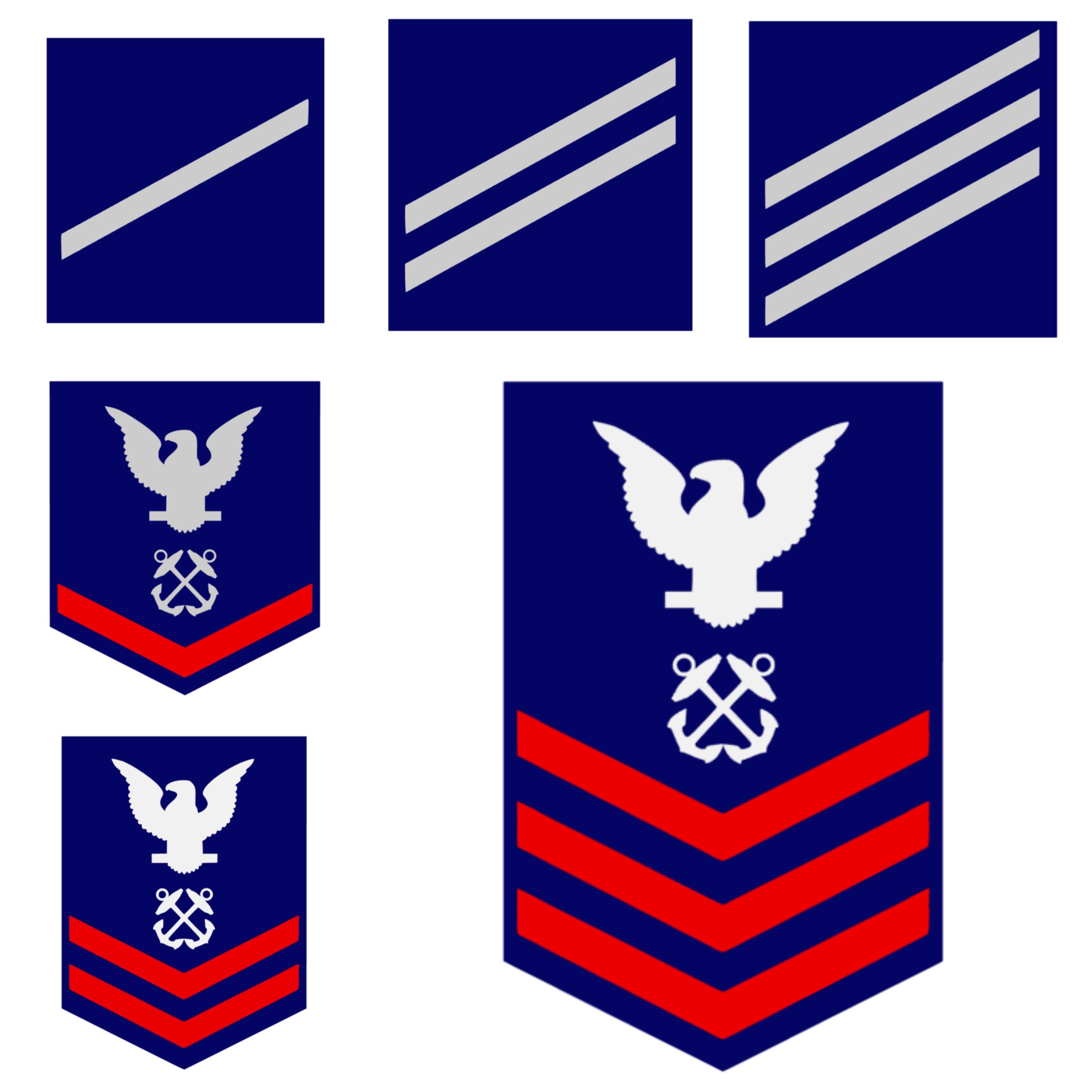 US Coast Guard Emblems/Rank Insignias Bundle SVG|PNG|STUDIO3 Cut Files ...