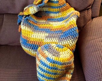 Medium HOBO / Market Bag w/ Matching Hat