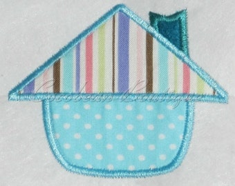 embroidery applique House 4