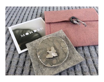 Uniquely Beautiful Artist-made Handcrafted Brooch