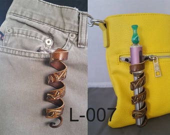 OOAK Ecig, E-Cig, Vape Holder / L-007