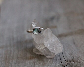 Abalone Stacker Ring - Size 7.75