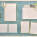 Winter Birds Premade 2 Page 12x12 Scrapbook Layout