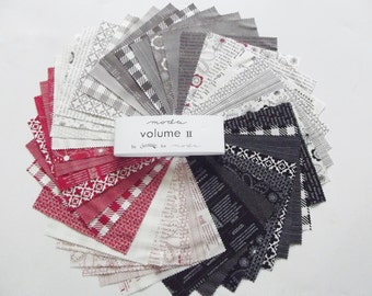 Moda Mama Said Sew Volume II 5" Charm Pack of 42 squares -100% cotton