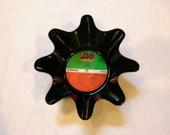 ABBA Repurposed Record Bowl Made From Vinyl Album