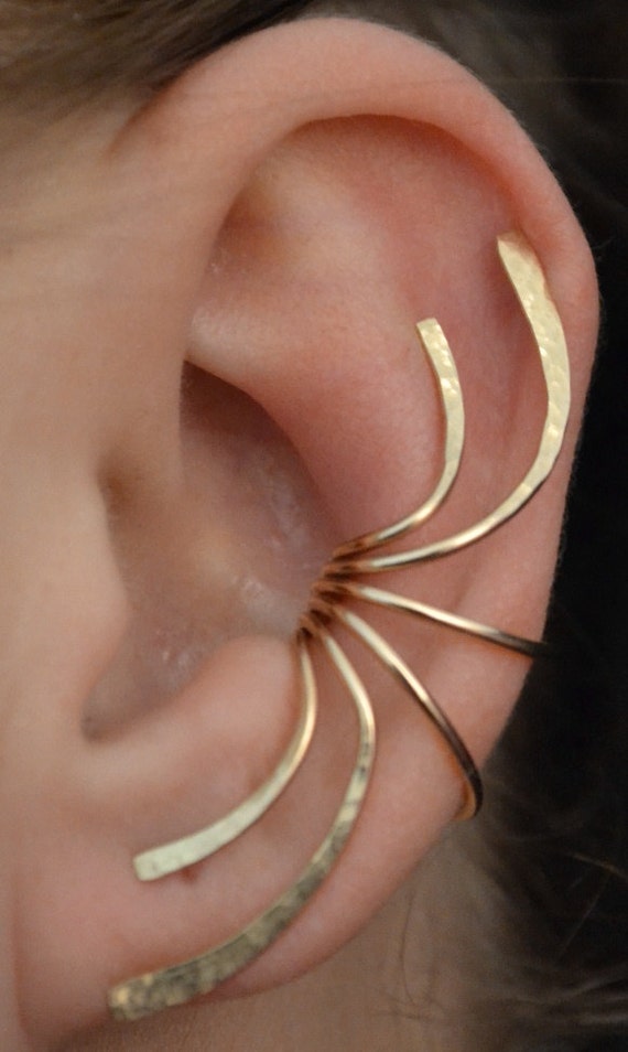 Curve Spray Ear Wrap Ear Cuff Ear Climber Ear Crawler
