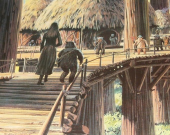 original star wars ewok village