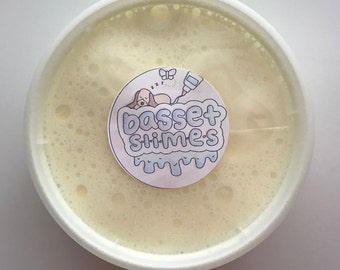 Banana Cereal Milk Slime