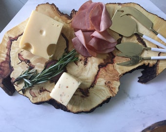 Box Elder Burl Charcuterie Board