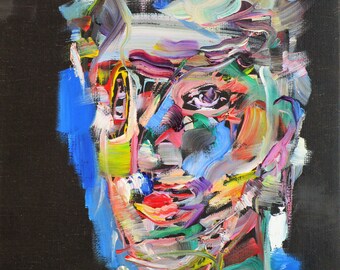 FAITH of OUR FATHERS - original oil painting - one of a kind!