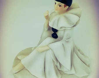 Pierrot the clown statuette