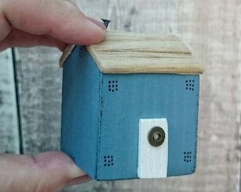 Housewarming Gift, Driftwood House, Driftwood Art, Coastal Cottage, Beach House, Driftwood Cottage, Little Wooden Houses, New Home Gift